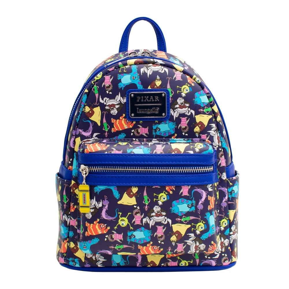 Loungefly Disney Monsters Inc AOP Mini Backpack Exclusive