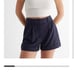 Womens pinstripe suit shorts size small