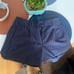 Womens pinstripe suit shorts size small