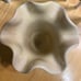 Vintage FENTON Museum Collection Paneled Grape Caramel Chocolate Glass Vase