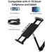 4-13.5'' Foldable Tablet Lazy Holder for Bed Universal Adjustable for Phone iPad