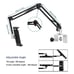 4-13.5'' Foldable Tablet Lazy Holder for Bed Universal Adjustable for Phone iPad