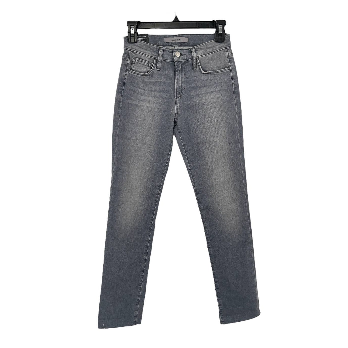 Joe's Jeans Lara mid rise straight ankle denim gray size 24