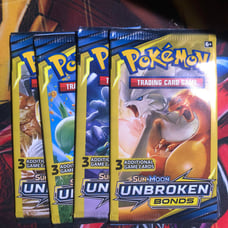 Pokemon Unbroken Bonds 3-card Packs