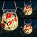 3pcs Outdoor Solar Lanterns Hanging Solar Lights Waterproof Solar Lights with De