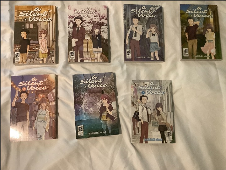 A Silent Voice Manga COMPLETE 1-7