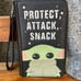 Star Wars The Child Protect Attack Snack Wallet