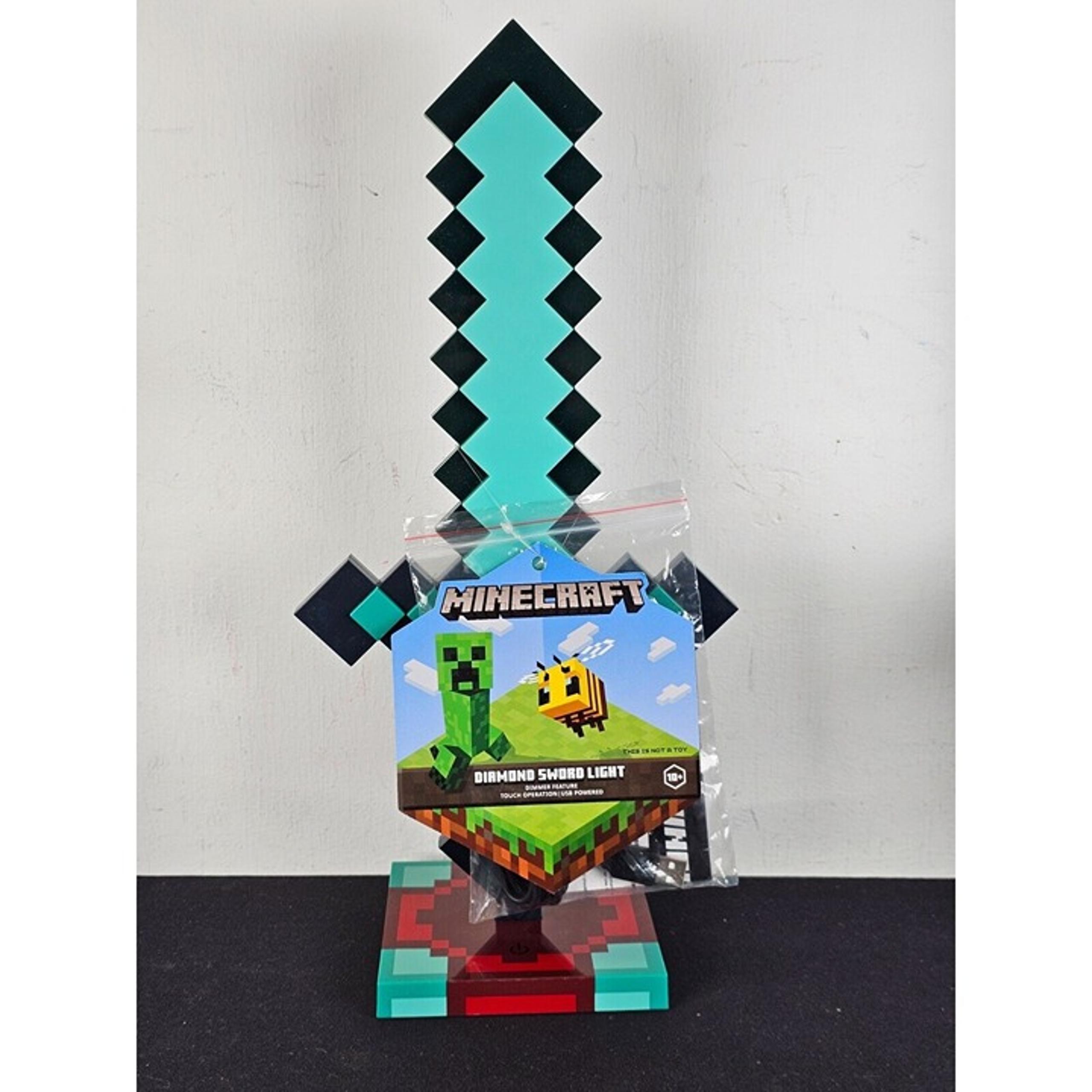 Minecraft 16" Diamond Sword Light  - USB Powered