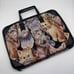 Cat Tapestry Top Handle Briefcase Laptop Bag Organizer 32x12