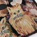 Cat Tapestry Top Handle Briefcase Laptop Bag Organizer 32x12