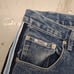 JNCO style side stripe baggy flared denim jeans Size 40x30