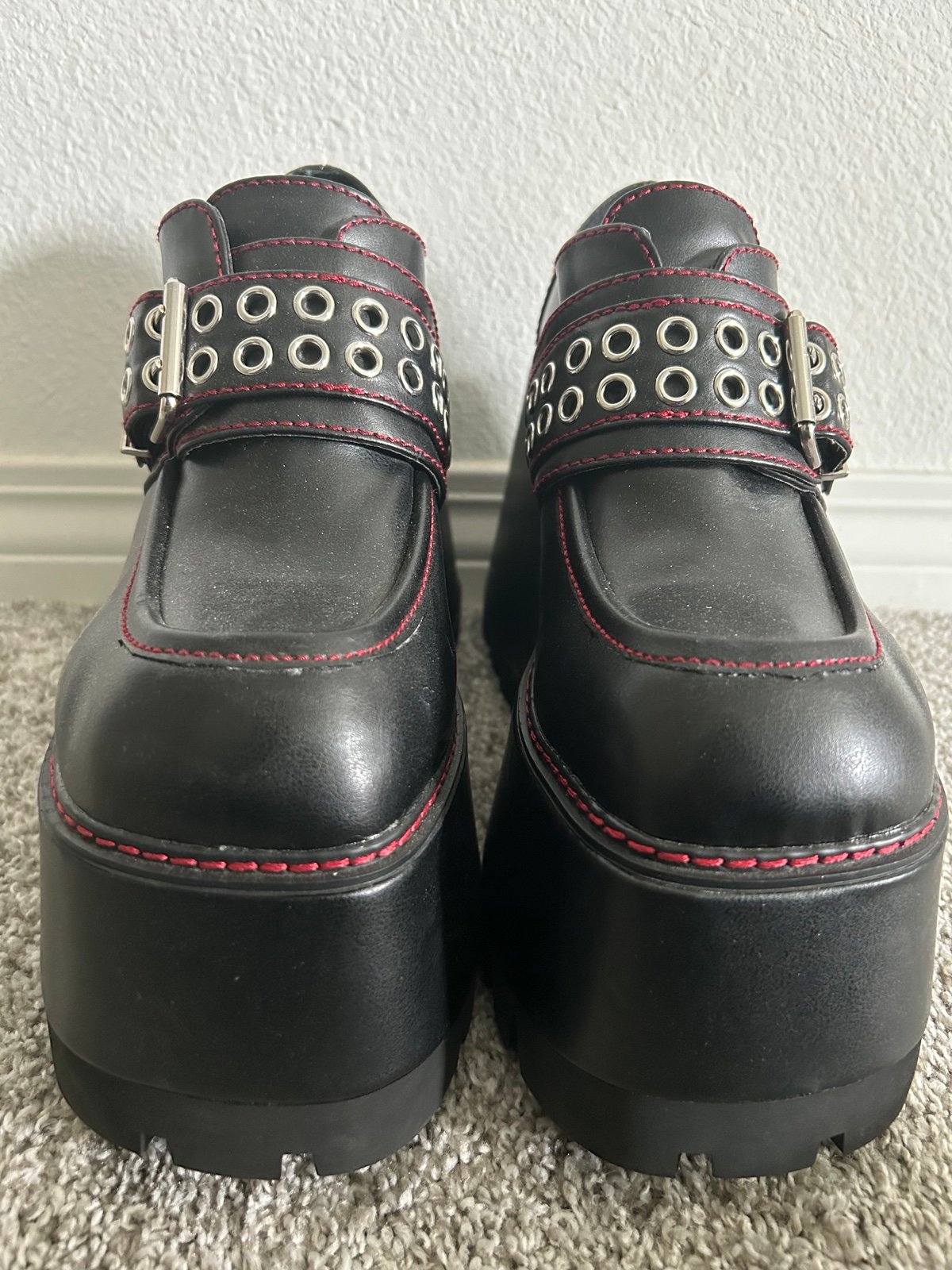 Dollskill Swear Word Platform Loafers