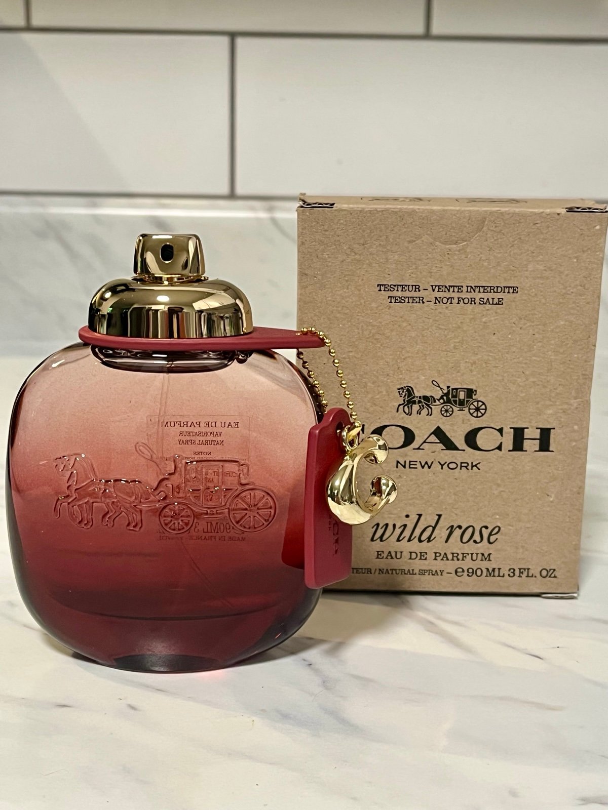 Coach Wild Rose eau de parfum 3 oz