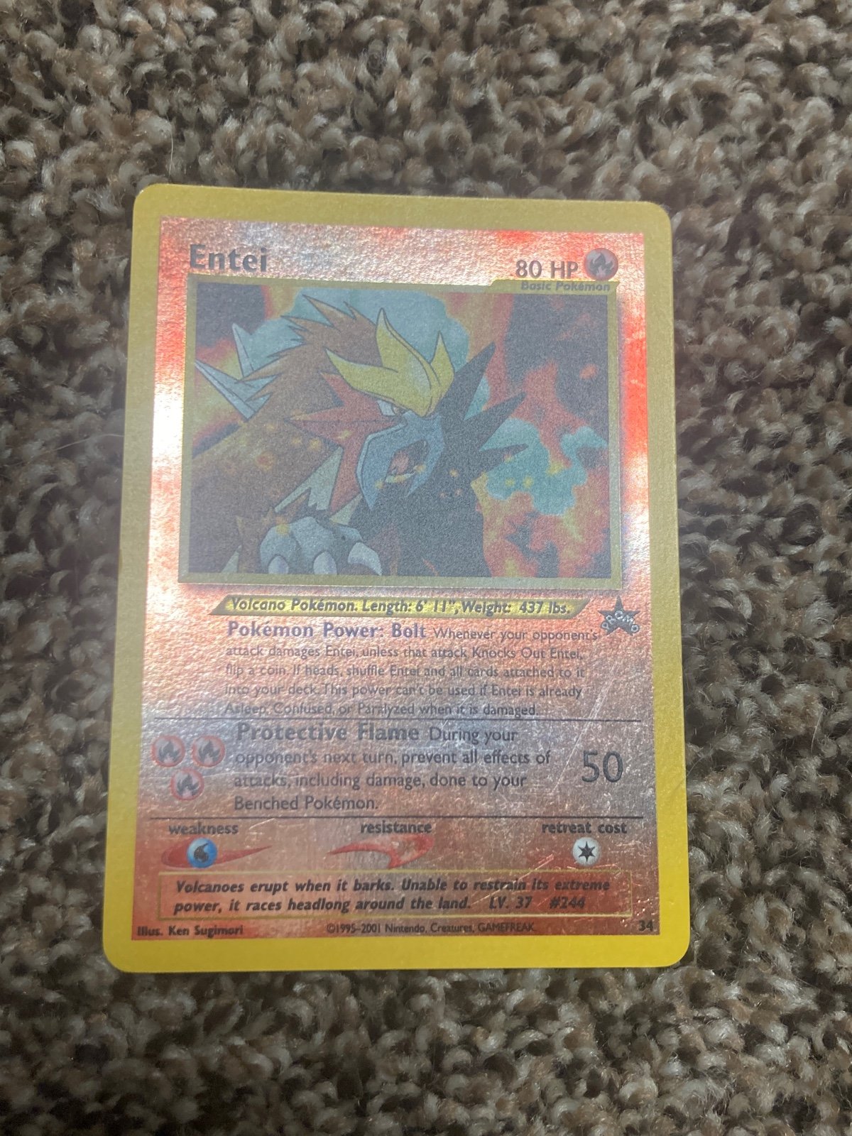 Holo Movie Promotion Entei
