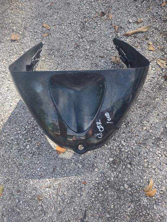 05 06 Kawasaki ZX-6R ZX6r Gas Fuel Petrol Tank Cover & Trim Fairing Cowl OEM