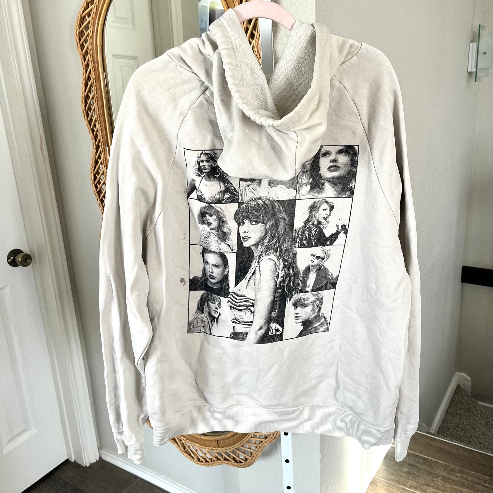 Taylor Swift Eras Tour Cream Hoodie 2023