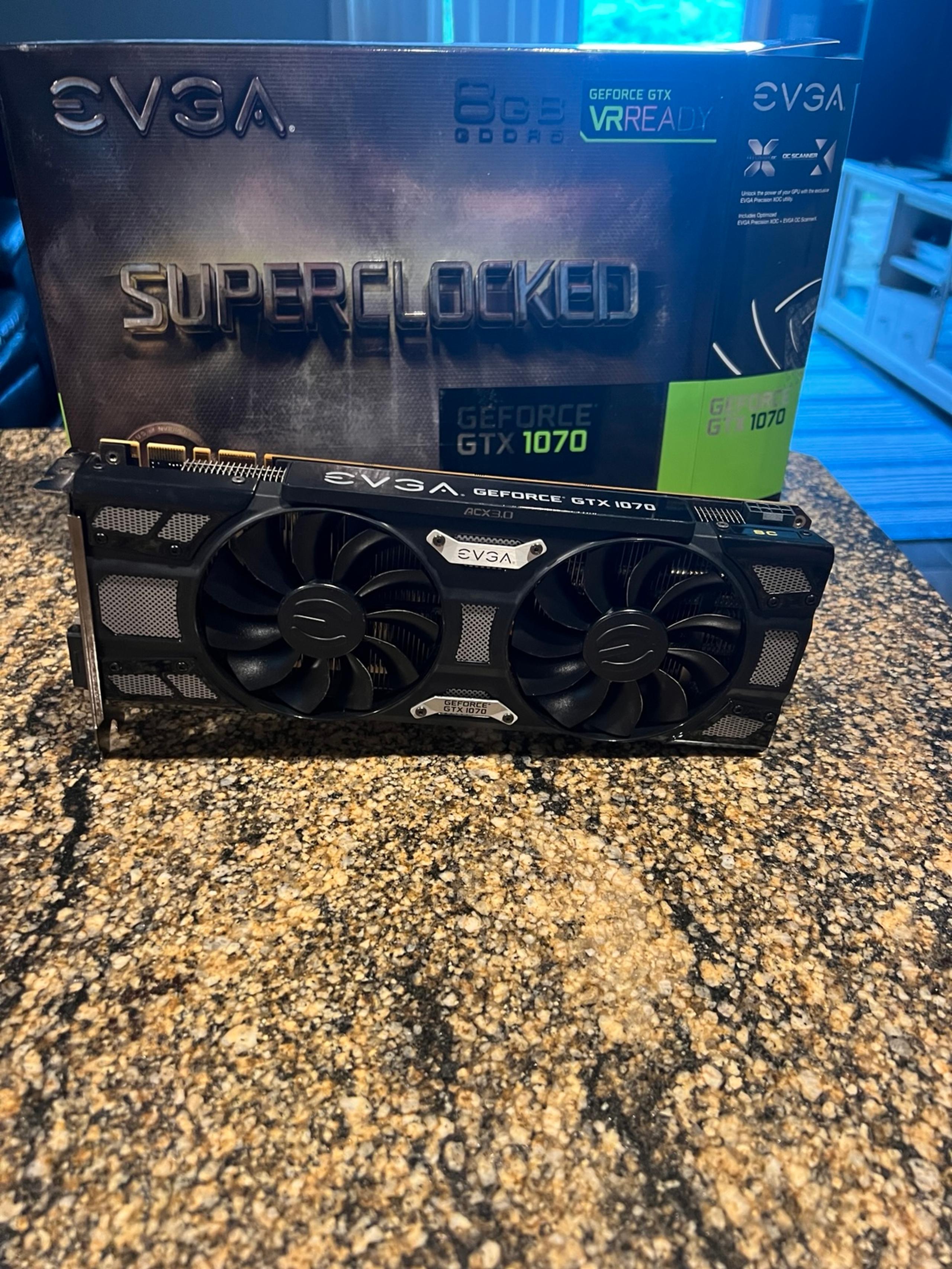EVGA GeForce GTX 1070 SuperClocked GAMING 8GB GDDR5