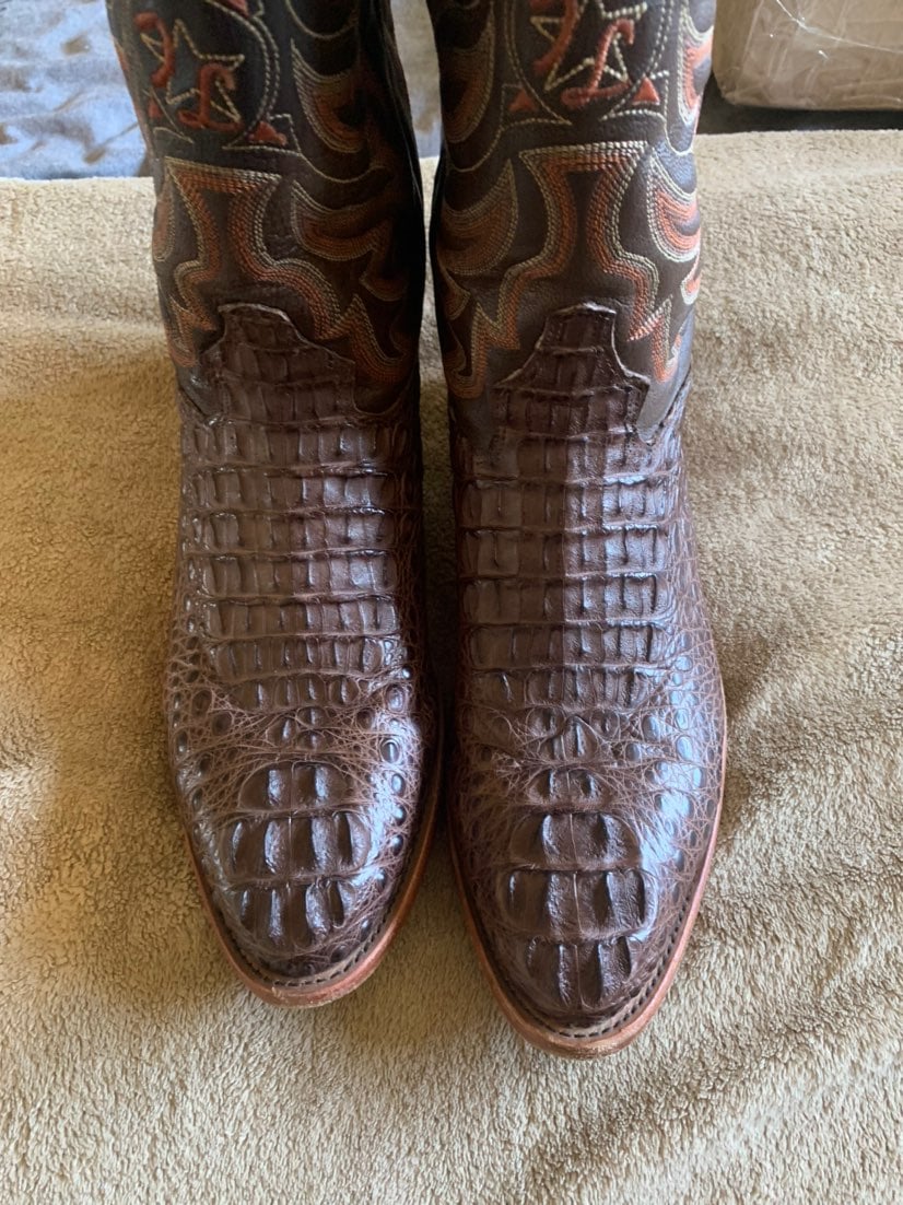 Tony Lama Head Cut Caiman 13D