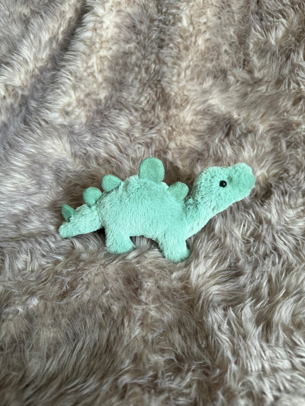 Jellycat mini fossilly stegosaurus - NWT