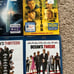 Lot of George Clooney, Matt Damon, Brad Pitt, Blu-ray movies steelbook