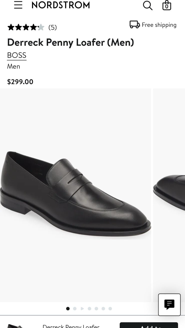 BOSS Hugo Boss Derreck Penny Loafer size 11
