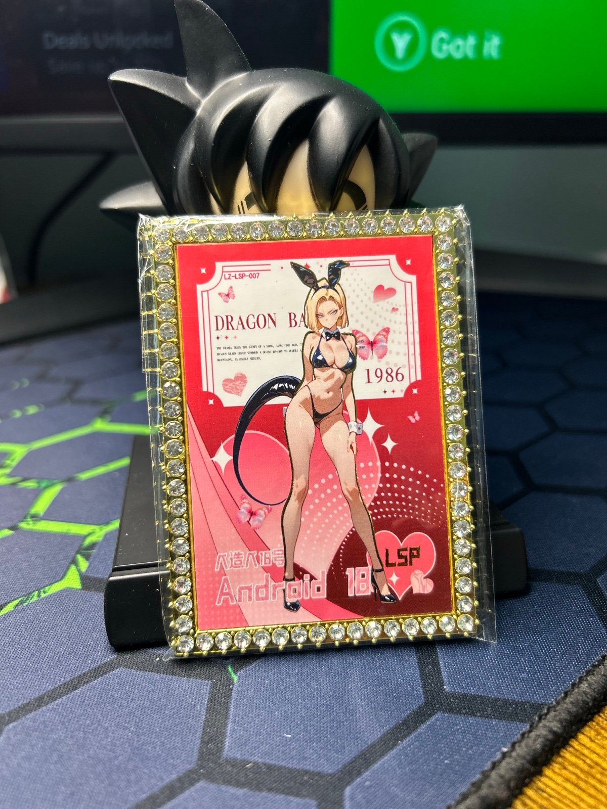 ANDROID 18 SERIALIZED CARD 11/88