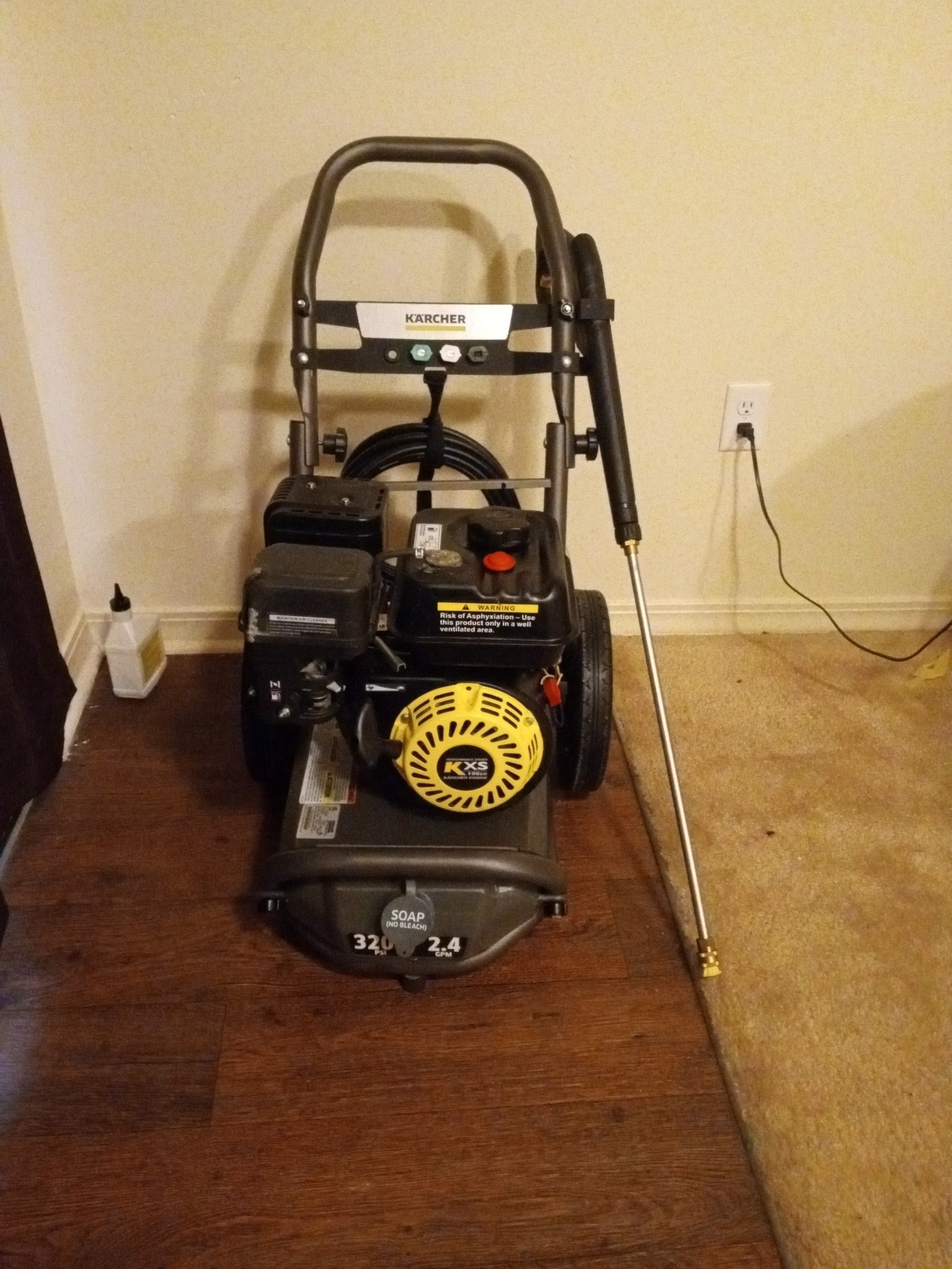 K'A'rcher 3200psi pressure washer