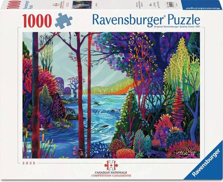 NEW Ravensburger Indigo Forest 1000 Pc Puzzle