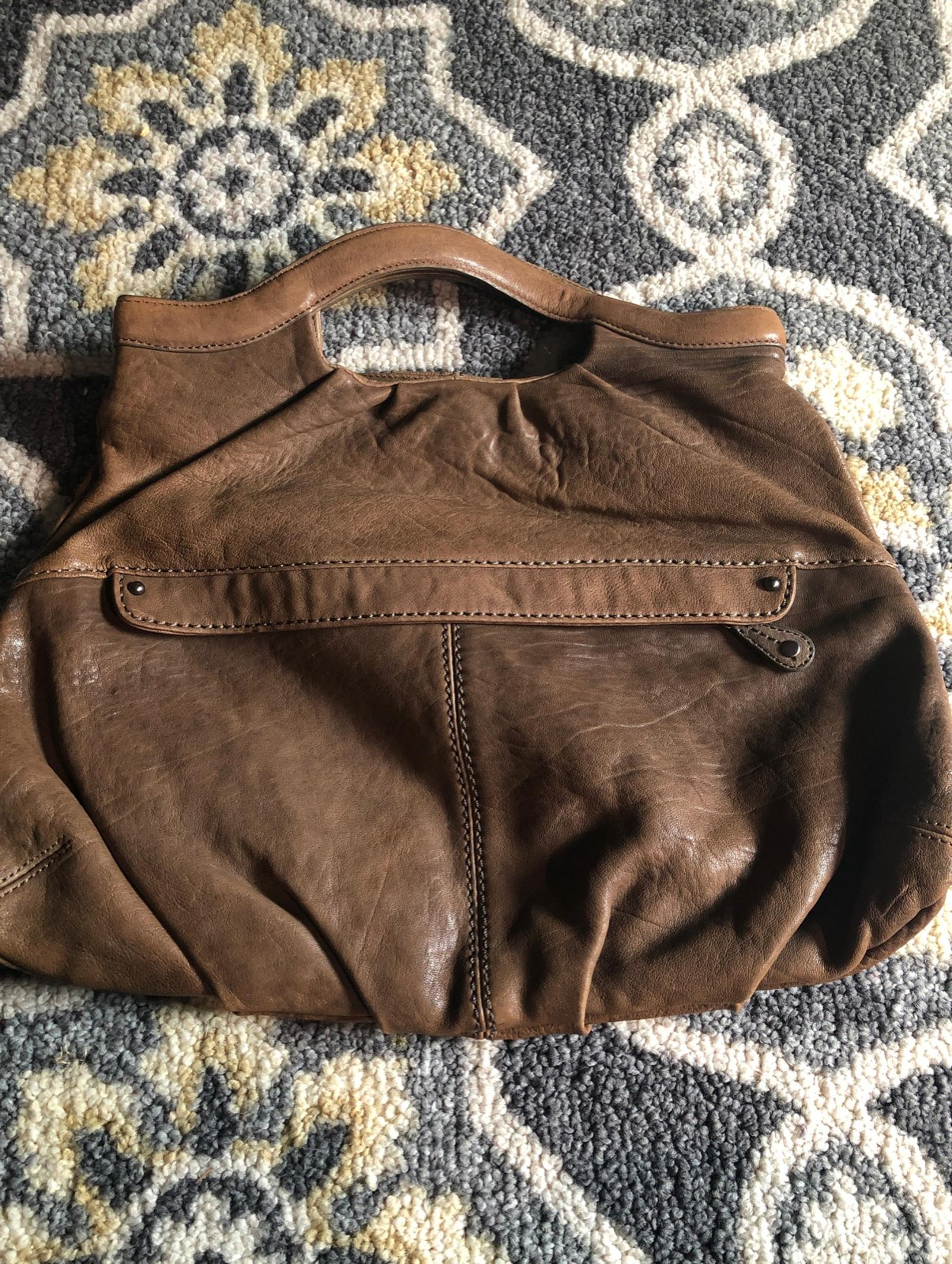 Gap leather clutch handbag purse