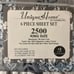 6 pcs king size sheet set