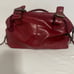 ALDO Women’s Red Leather Satchel Bag with Lots of Pockets Office, Casual EUC