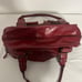 ALDO Women’s Red Leather Satchel Bag with Lots of Pockets Office, Casual EUC