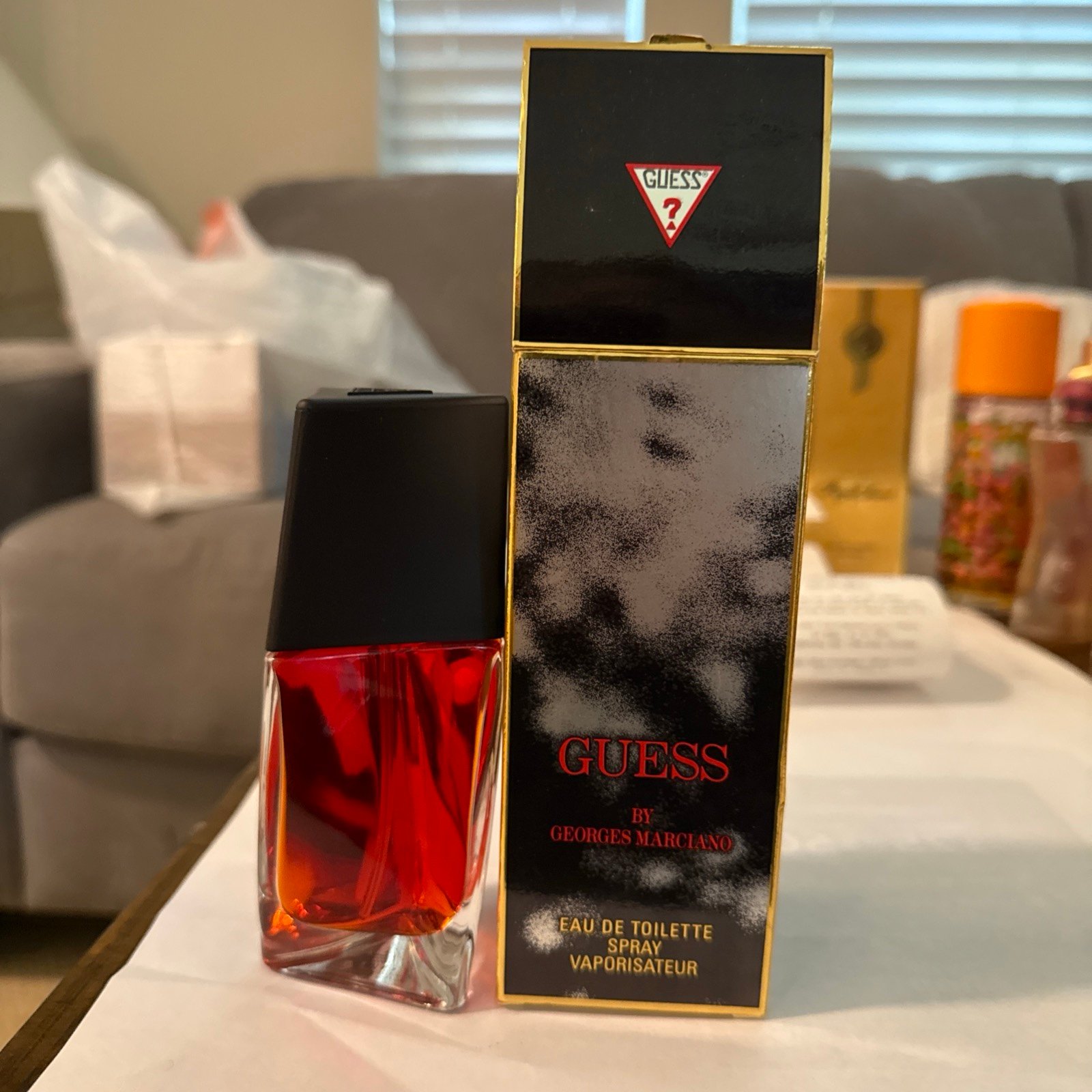 Vintage GUESS ? Georges Marciano 1.7 FL OZ EDT Spray TWIST Bottle Perfume 50ml