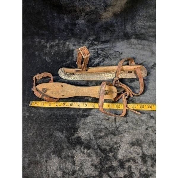 Antique ice skates