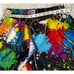 FRESH PRINTS OF BEL-AIR Mens Paint Splatter Print Jogger 90s Fashion Size L