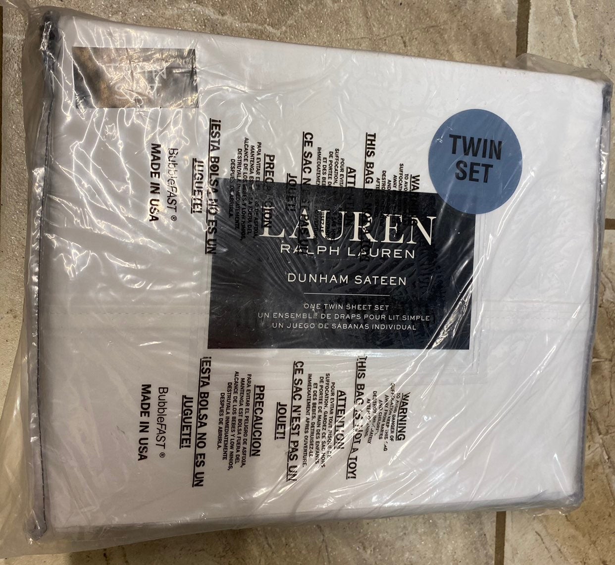 Twin set sheets Ralph Lauren