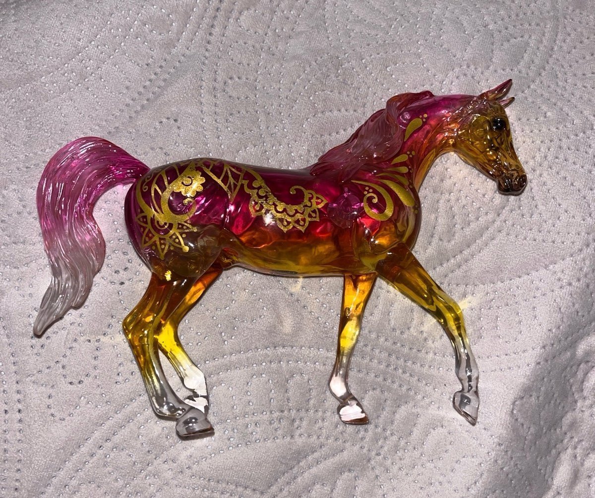 Breyerfest 2017 Marigold Transparent Breyer Horse *READ DESCRIPTION*
