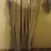 Free People This is your Sunday Black & Beige Striped Open Back Jumpsuit XS