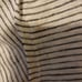 Free People This is your Sunday Black & Beige Striped Open Back Jumpsuit XS