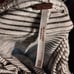 Free People This is your Sunday Black & Beige Striped Open Back Jumpsuit XS