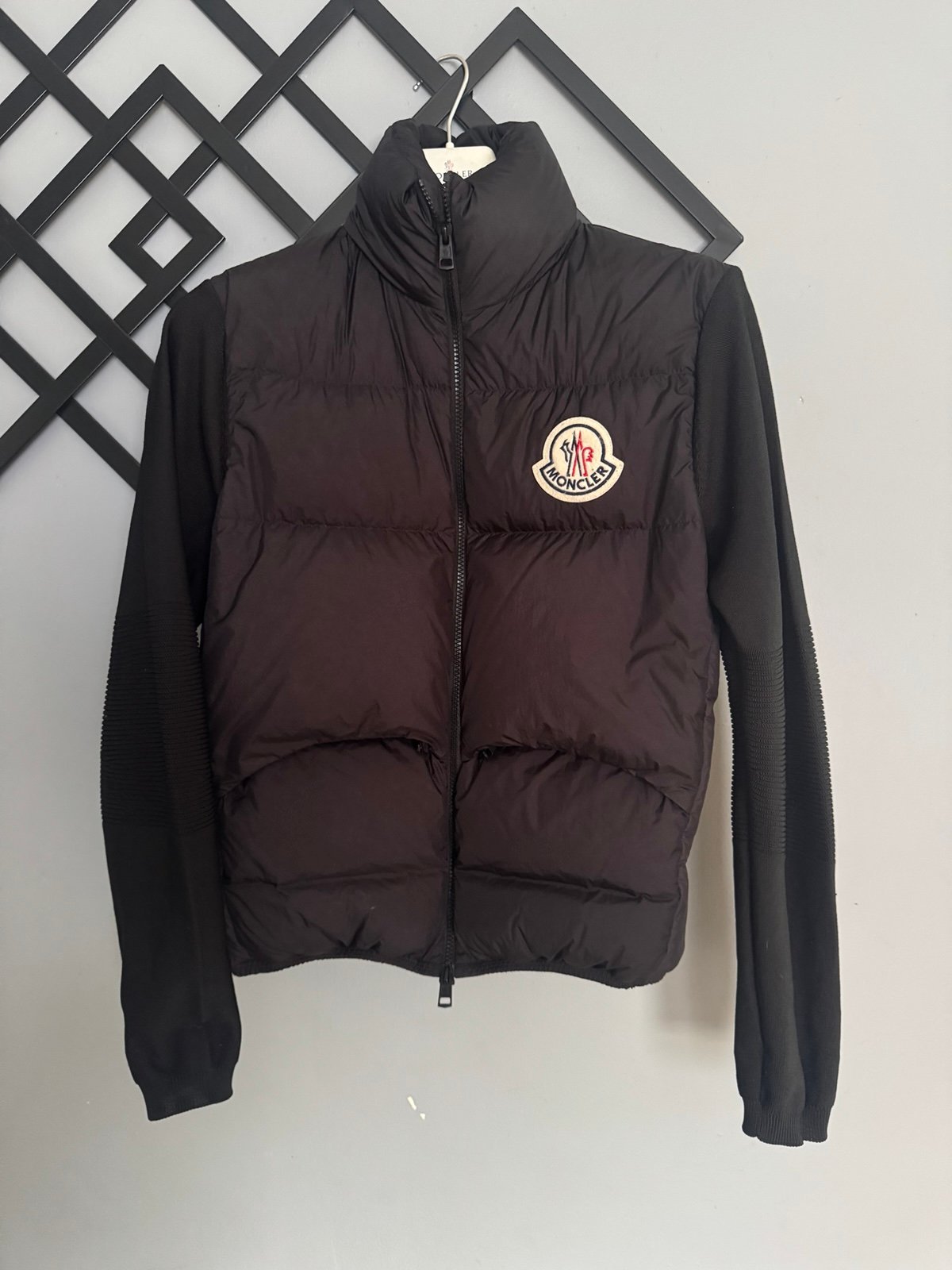 Authentic Pre-owned Moncler Cardigan Tricot jkt men sz Small - Black..