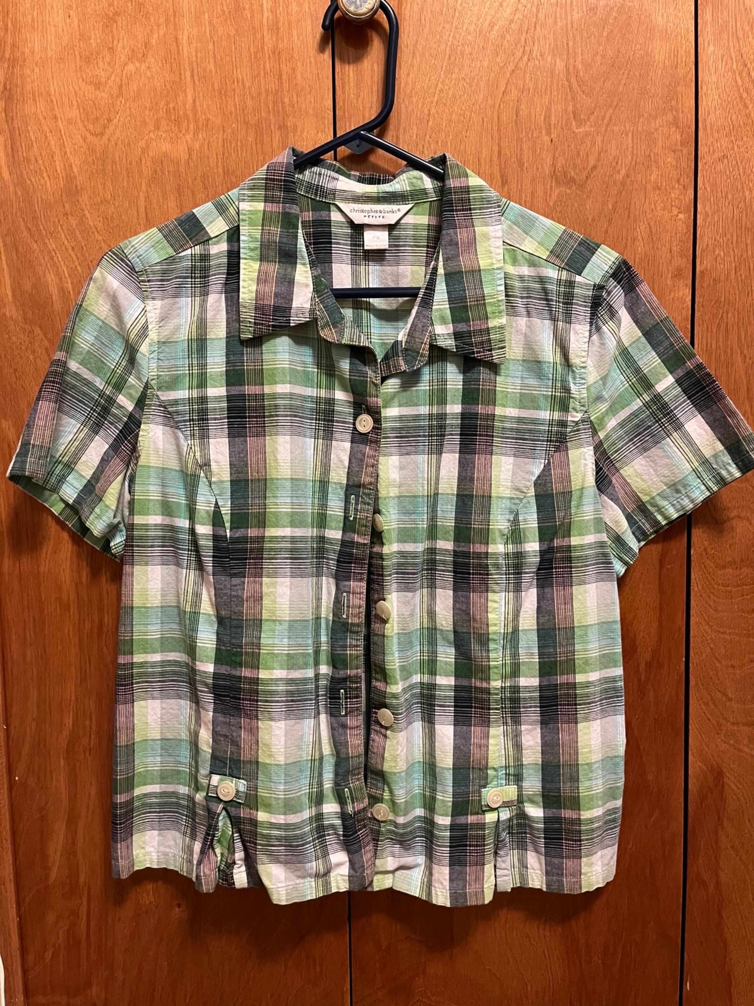 Christopher & Banks women’s button down shirt