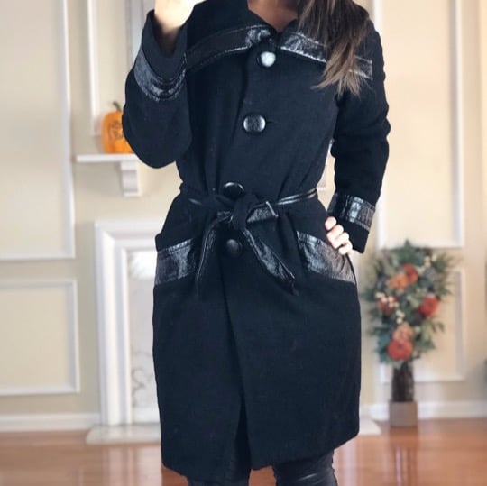 Nordstorm Yoana Baraschi Pea Coat Faux