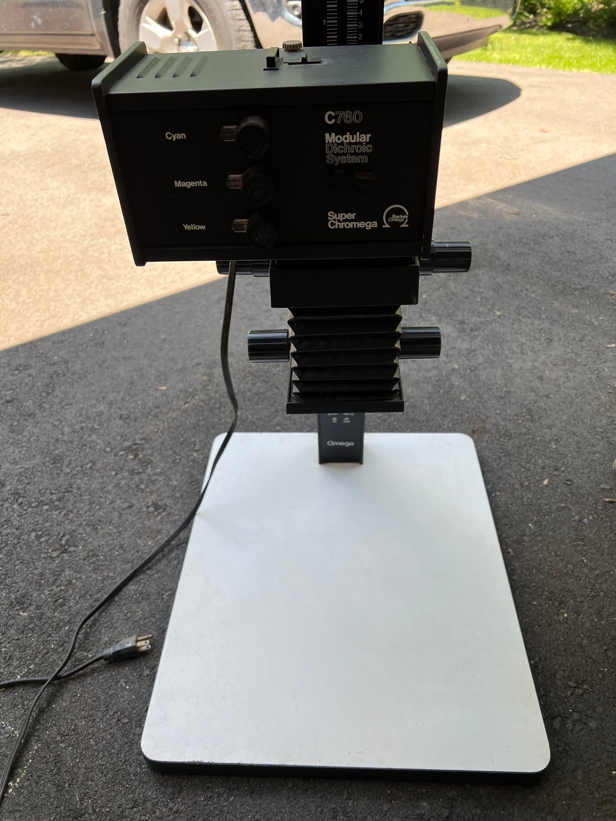 Berkey Omega Modular System XL C760 Dichroic System Enlarger Photo Darkroom