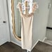 Lovers + Friends Courtney Midi Dress in Nude Shimmer