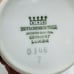 Hutschenreuter Luxor Germany Porcelain 3106 Creamer & Sugar White Gold Trim Rare