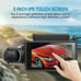 1080P Dual Lens Car Dash Cam Video Recorder G-Sensor Front And Inside Camera
