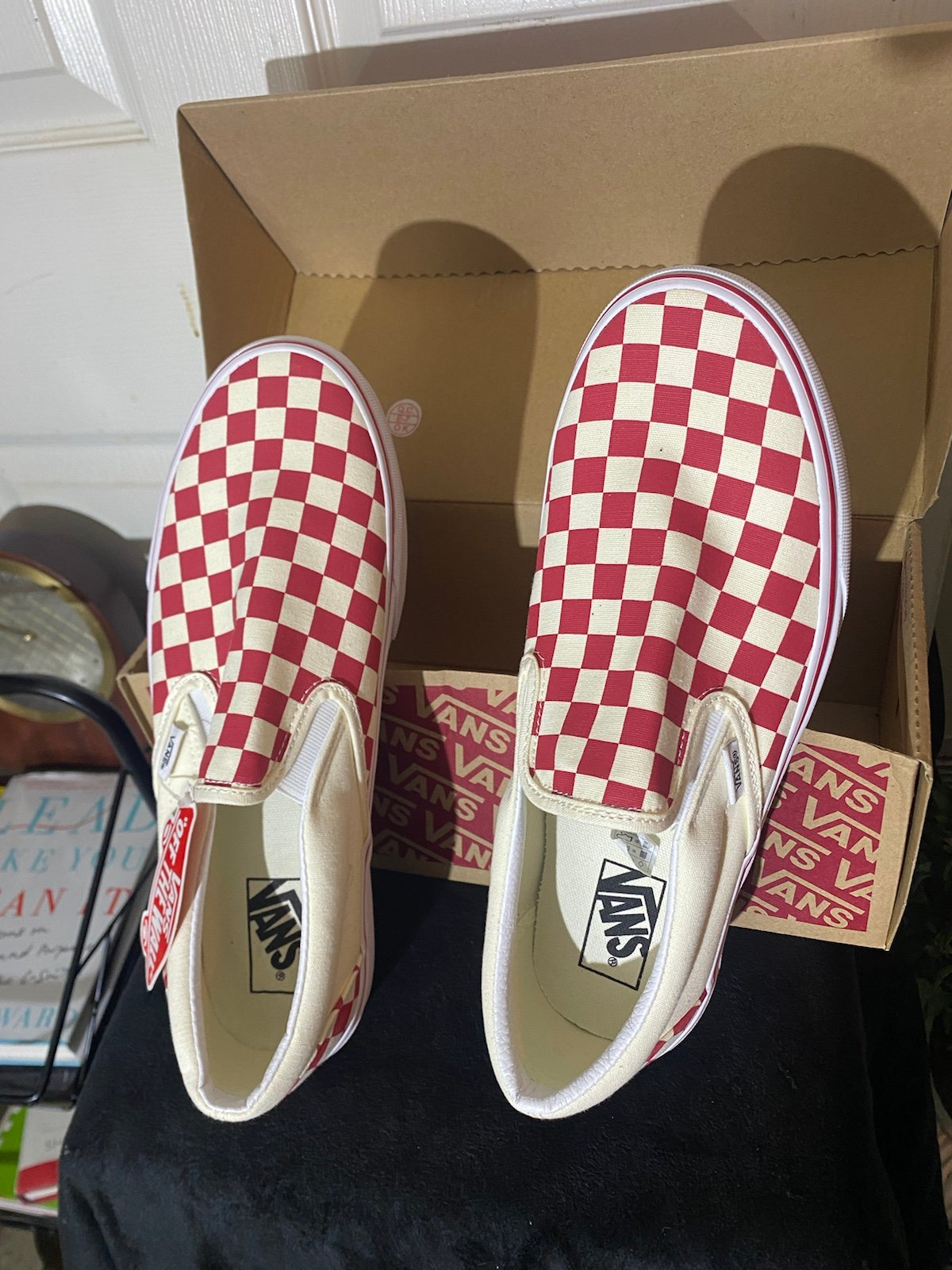 Checkered Vans