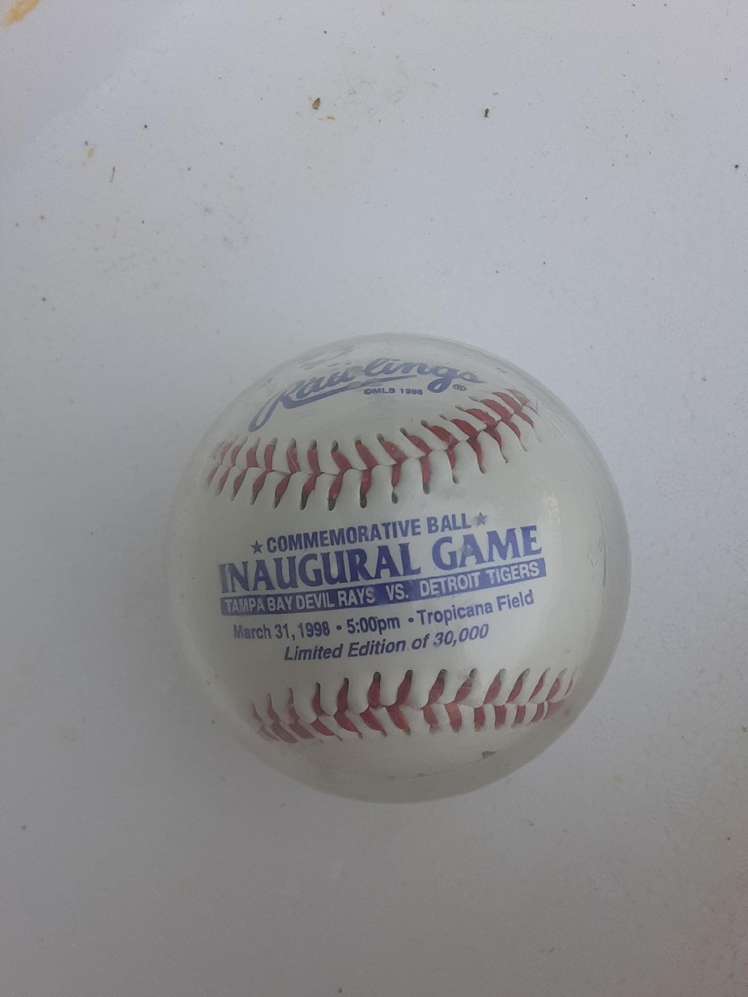 1998 inaugural base ball devil rays