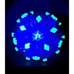 Hoberman Transforming Sphere LARGE Purple Green Glow In The Dark 9.5 - 30
